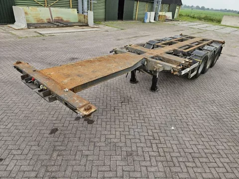 Pacton MFCC Multi - Lifting axle - 2x20FT / 40FTHC / 45FTHC